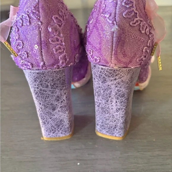 Irregular Choice Lavender and Blush Heels - Picture 4 of 10